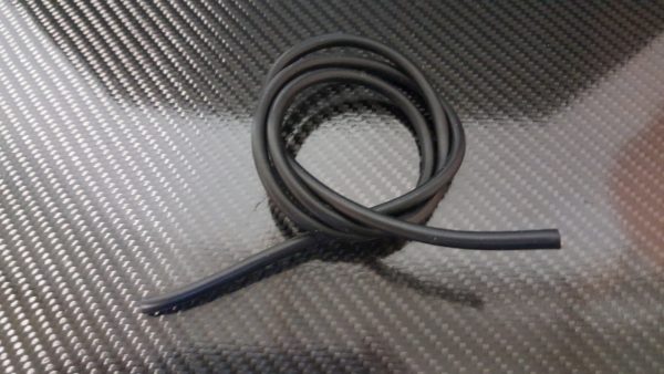 CABLE SILICONE SOUPLE AWG 12/3.3mm2 NOIR 1M