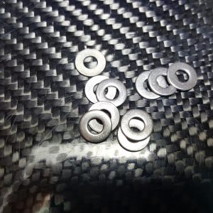 Rondelle inox plate 10 mm M4 inox A2