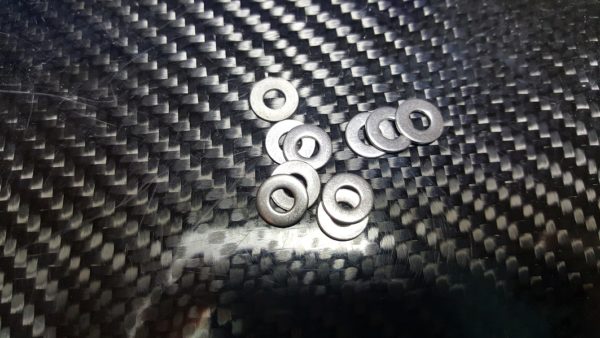 Rondelle inox plate 10 mm M4 inox A2