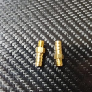 Raccord durite M 5 cuivre l 18mm