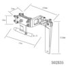 Rudder décalé un strut de 4,75 mm – Image 5