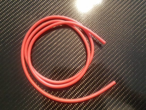 Cable silicone souple 8 AWG Rouge