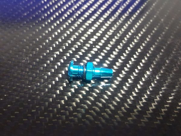 Petite sortie d’eau bleu 6mm