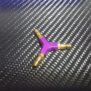 Raccord Y anodisé 5mm