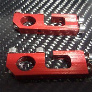 Support servo  aluminium anodisé rouge