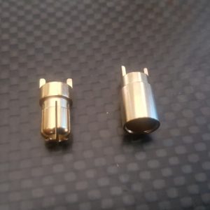 Prise connecteur or PK 6 mm a souder
