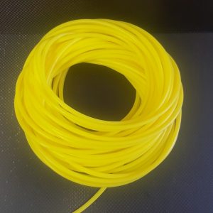 Durite silicone jaune fluo  (3/5mm)