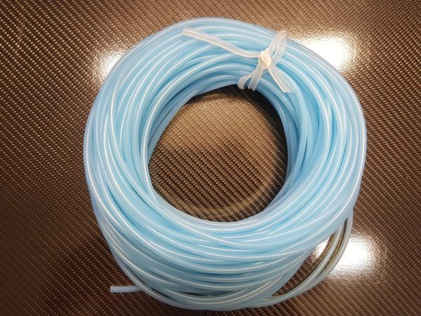 Durite silicone bleu clair  (3/5mm)