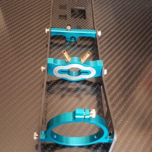 Support moteur carbone réglable 40mm