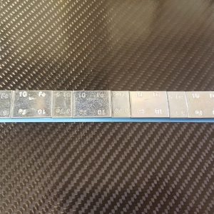 Masse de plomb 60 g autocollante