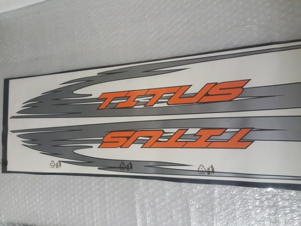 Autocollant pour coque MMP  Titus