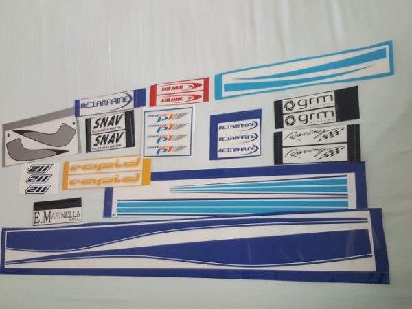 Autocollant pour coque MMP Rapid
