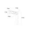 Rudder TFL 502B16 Aluminium – Image 2