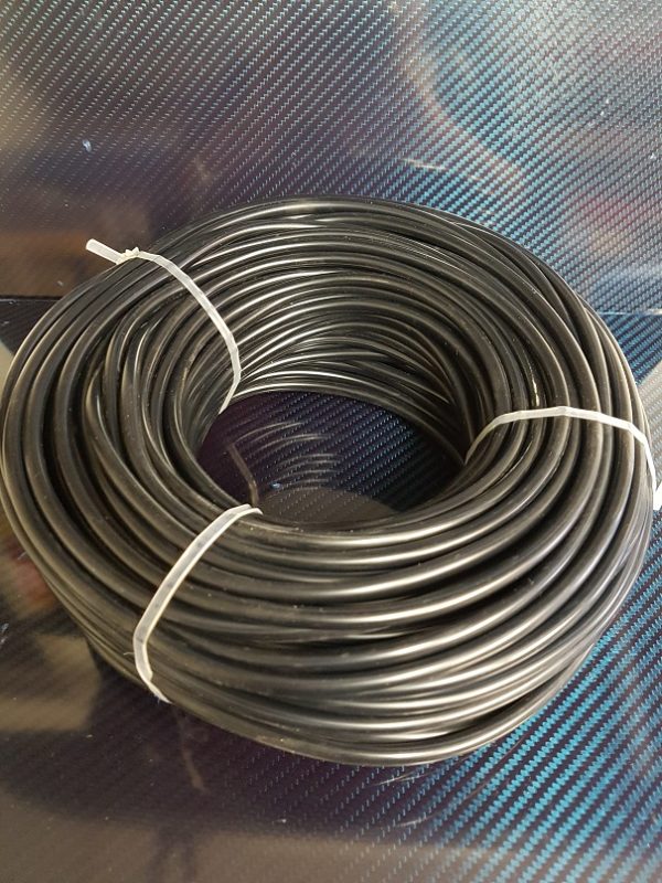 Durite silicone noir 5/7mm