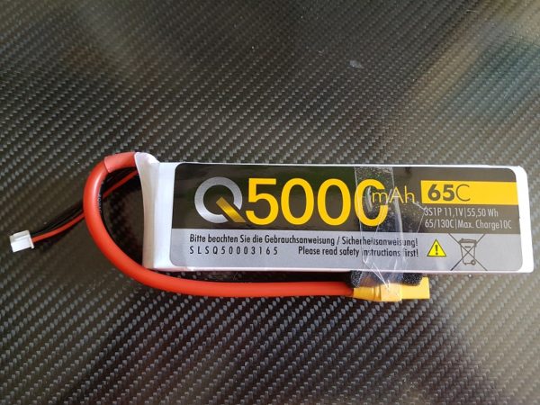 SLS 2700MAH 3S1P 11.1V 40C/80C