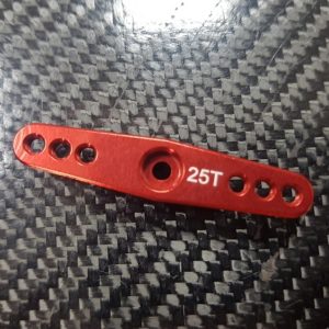Bras de servo anodisé L 45-25T