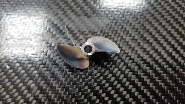Hélice alu CNC D32  4 mm pas 1.4