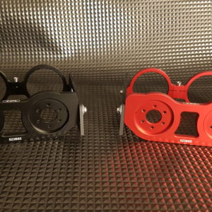 Support moteur 56XX Twins anodisé