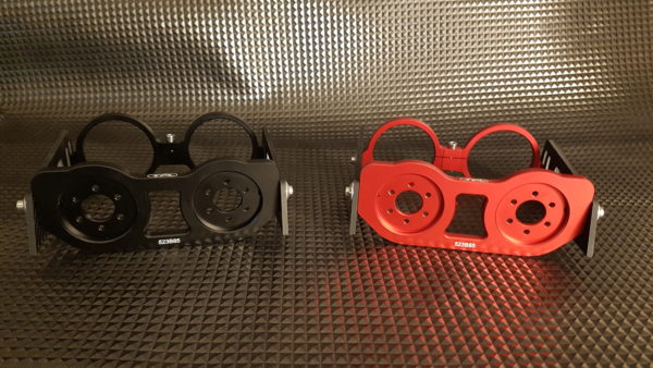 Support moteur 56XX Twins anodisé