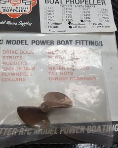 HÉLICE OCTURA X435 BRONZE BERYLLIUM
