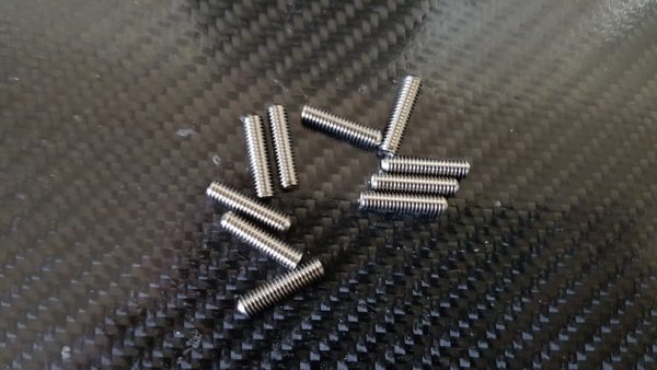 Vis sans tête inox A4 4 x L16 six pans
