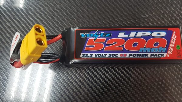 Lipo 6S 5200MAH 22.2V 30C