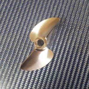 Hélice alu 60 x 6.35 mm normal