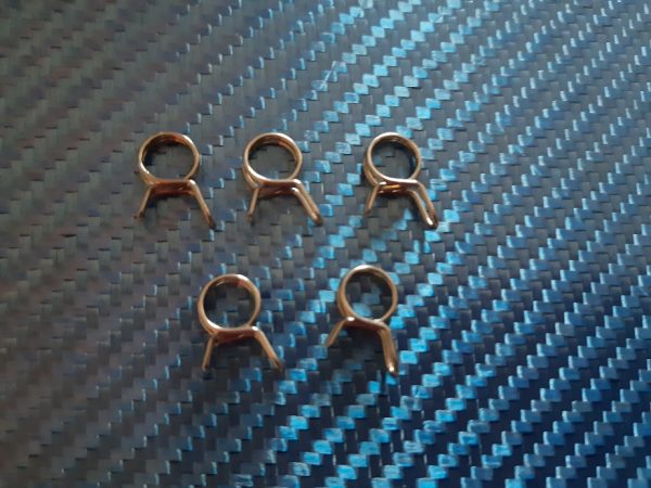 Colliers de serrage pour durite 7mm