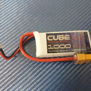 SLS X-CUBE 1000MAH 2S1P 30C/60C