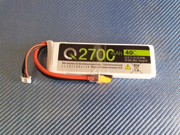 SLS QUANTIQUE 2700MAH 3S1P 11,1V